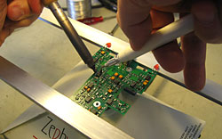 Replacing surface mount components on a Sonosax SX-M2 mic preamp